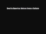 Book Deaf in America: Voices from a Culture Download Full Ebook