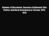 [Read book] Summer of Discontent Seasons of Upheaval: Elite Politics and Rural Insurgency in