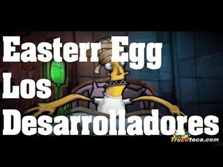 Stick it to the Man - Easter Egg: Los desarrolladores de carton