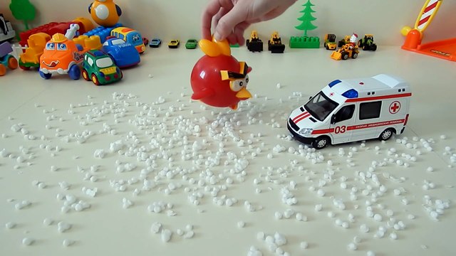 Машинки мультфильм - Город машинок - 5 серия Снегоуборочные машины, грейдер. Развивающие мультики