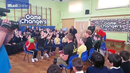 Prince Harry films special edition of Sky Sports' Game Changers