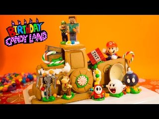 Minecraft Disney Frozen Kinder Surprise egg Super Mario Surprise Gift unboxing Ginger Bread Train