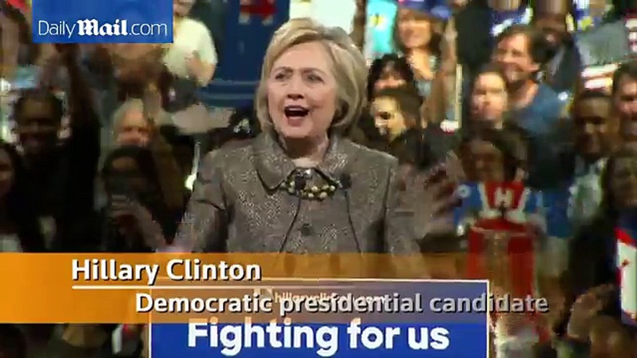 Clinton wins big in northeast primaries, thanks supporters