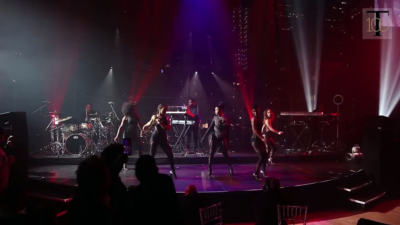 Hear Nicki Minaj perform 'Feeling Myself' at the ‪TIME100‬ Gala