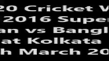 Pakistan vs Bangladesh ICC T20 Cricket World Cup Match Instant Updates  16th March 2016