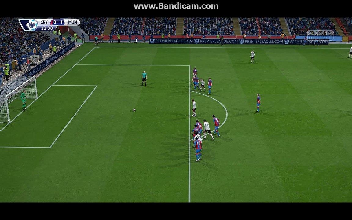 BPL 7 Тур. Кристал Пэлас - Манчестер Юнайтед 0:2 Rooney, 34'