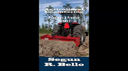 Agricultural Engineering Principles  Practice