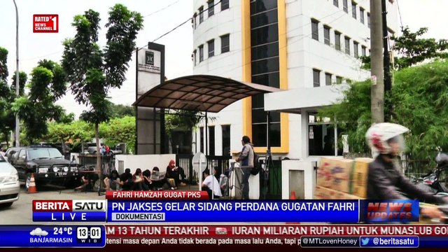 Gugat PKS, Fahri Absen Sidang Perdana di PN Jaksel