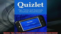 READ book  Quizlet Tips Tricks and Essentials Everybody Should Know Full EBook