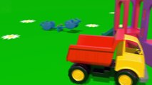 Мультфильмы про машинки - На детской площадке - самосвал - развивающие мультфильмы про машинки
