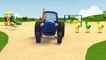 Развивающие мультики про машинки   Синий Трактор Гоша   Большой грузовик на игровой площадке