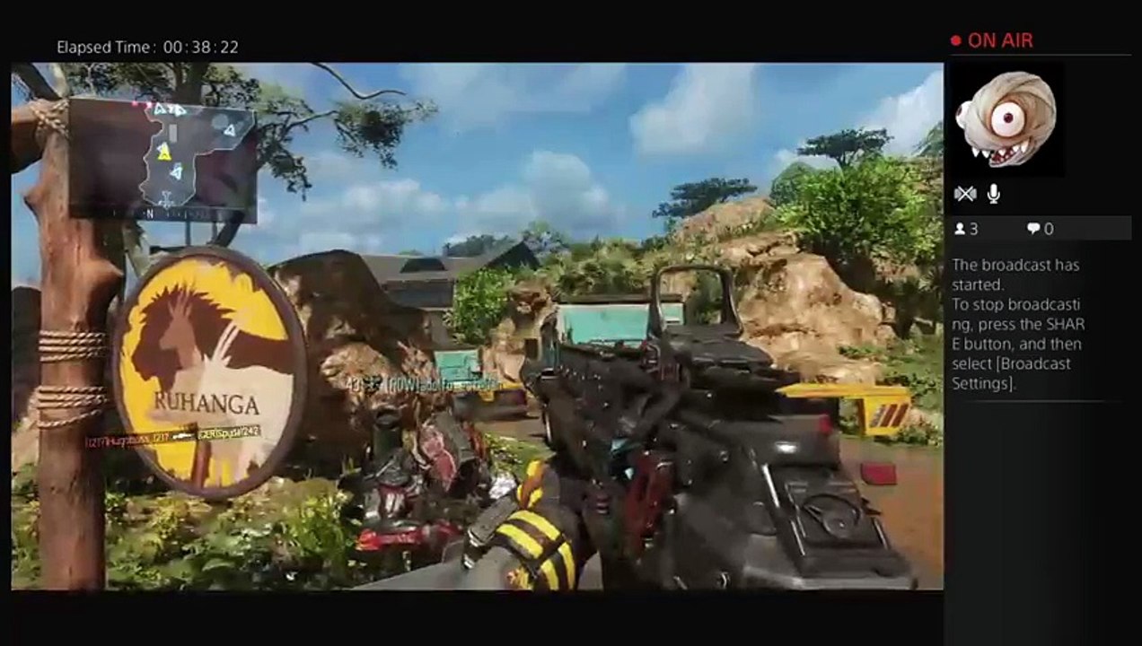 Spyda1242's live ps4 broadcast