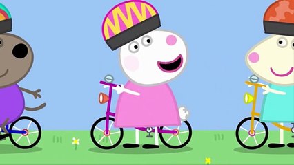Peppa Pig En Español, Peppa Pig Y George Bicicletas