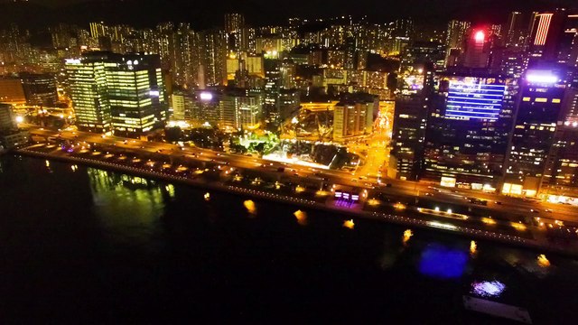 Hong Kong City Night