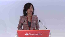 Banco Santander ganó 1.633 millones de euros hasta marzo, el 4,9 % menos