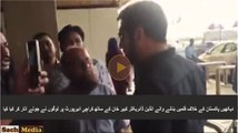Shoe-wielding protesters surround Bollywood director Kabir Khan at Karachi airport
