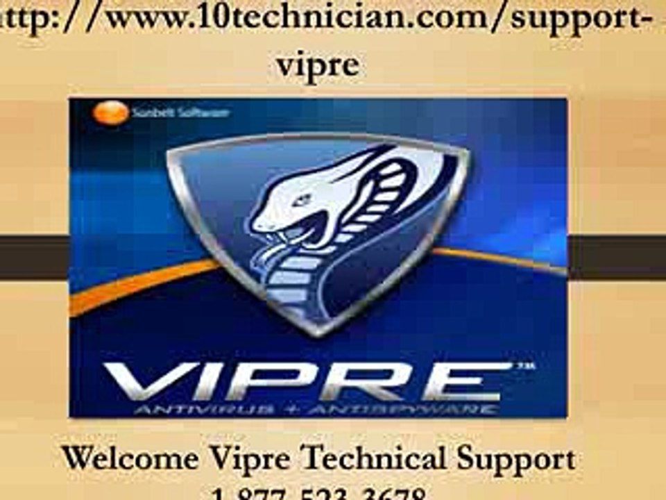 1 877 523 3678 Vipre Antivirus Tech Support