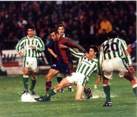 Luis Enrique’s hat trick away at Betis