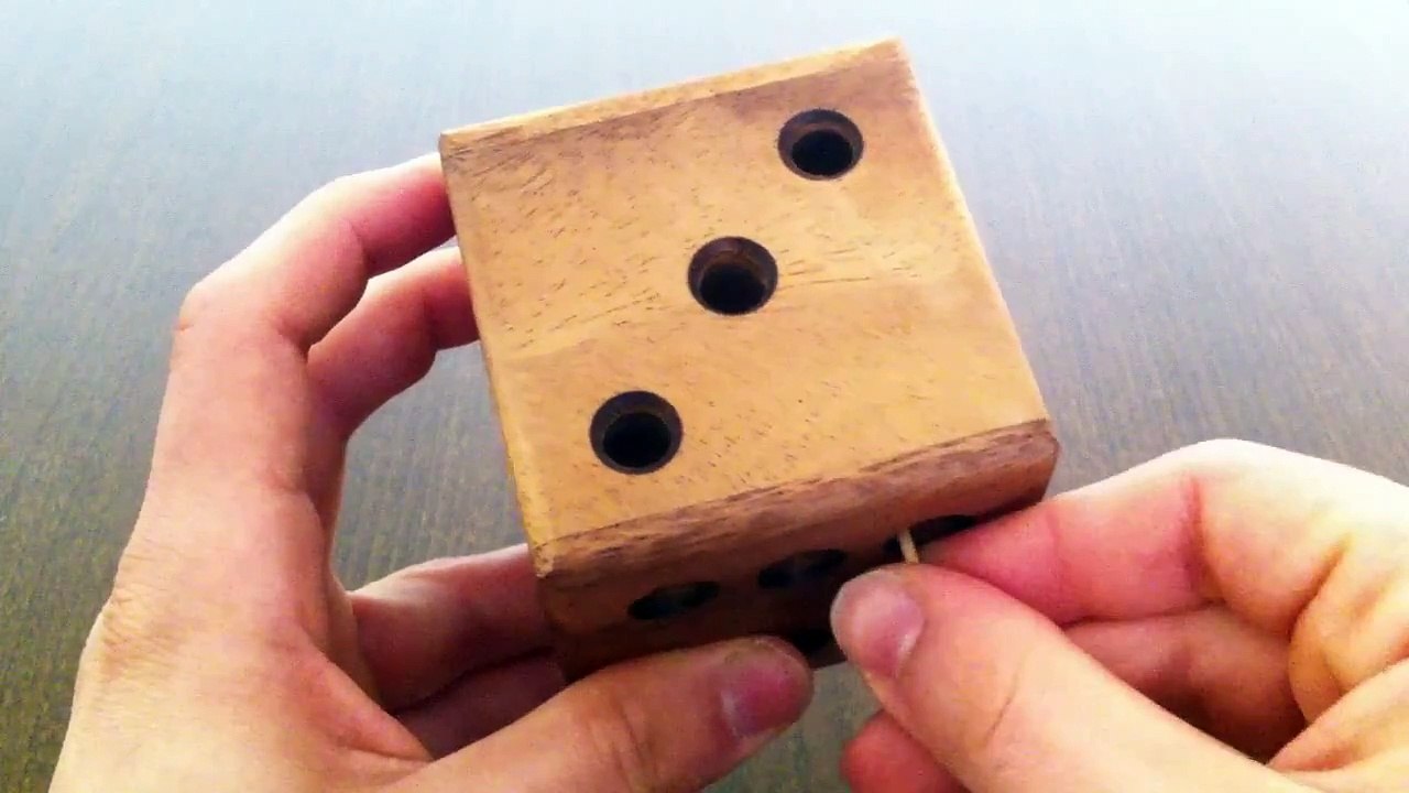 Solution for Magic Dice Wooden Puzzle From Puzzle Master