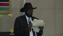 South Sudan's Riek Machar sworn in as vice president