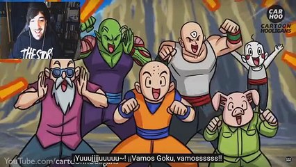 GOKU VS SAITAMA ( ONE PUNCH MAN ) ANIMACIÓN PARODIA