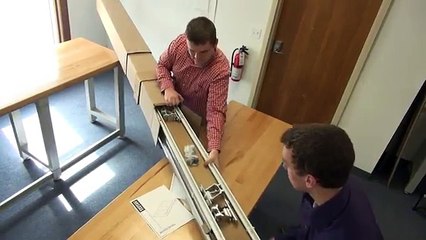 American Van Equipment - AluRack Unboxing & Assembly