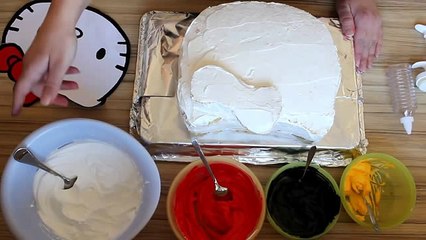 Hello Kitty Torta Uputstvo Kako Lako Napraviti Tortu Za Decu...