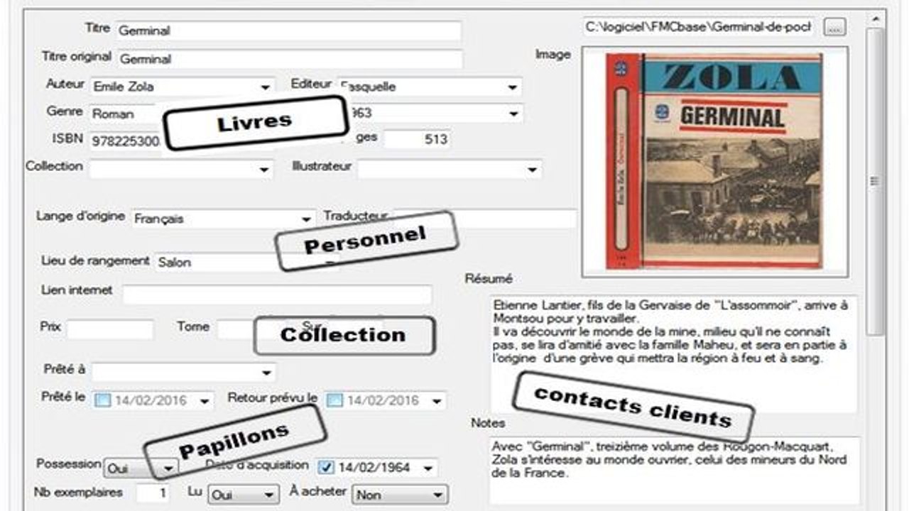 collection-tutoriel pour réaliser vos bases de données simplement