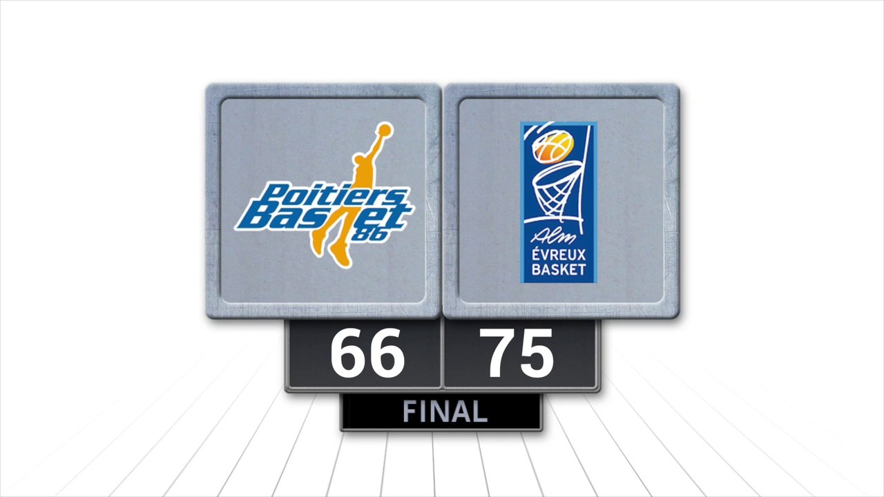 Basket, Pro B, J30 : Poitiers - EVREUX (2015-2016)
