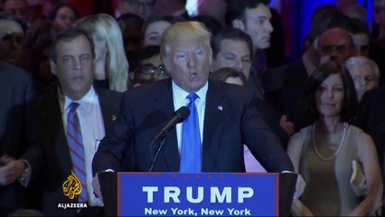 Donald Trump sweeps five US states