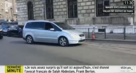 Salah Abdeslam transféré en France, les premières images de son arrivée à Paris (vidéo)