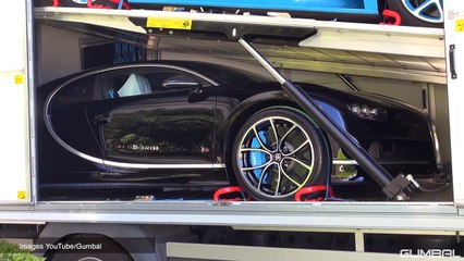 Une Bugatti Chiron est livrée à Monaco
