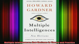 DOWNLOAD FREE Ebooks  Multiple Intelligences New Horizons in Theory and Practice Full Ebook Online Free