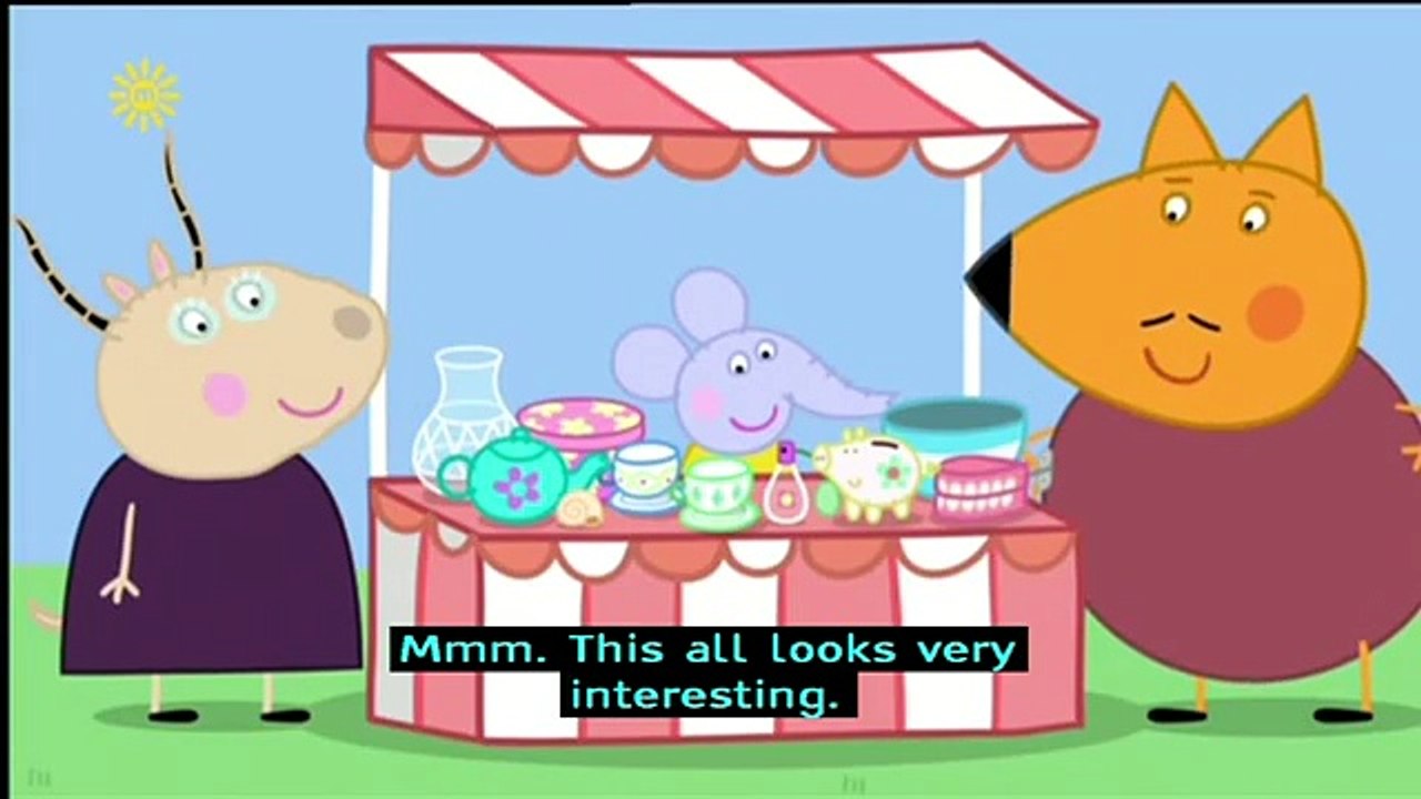 Peppa Pig (Series 4) - The Childrens Fete (with subtitles)