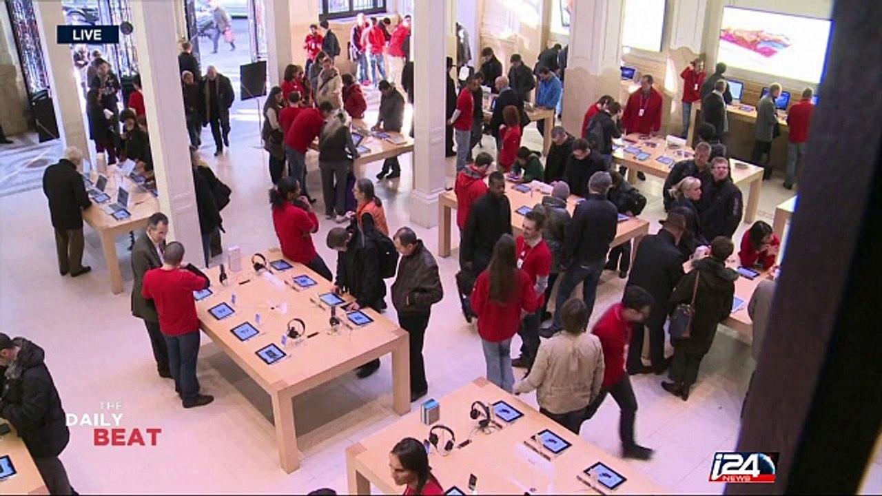 Apple reports sharp drop in Iphone sales