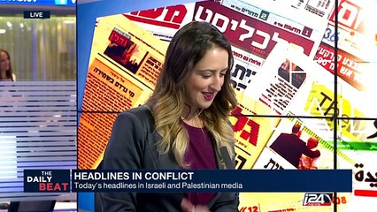 Today's headlines in Israeli and Palestinian media