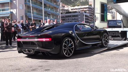 Livraison d'une Bugatti Chiron à Monaco