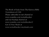 Book of Luke Geneva Bible Translation Chapter 24