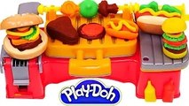 Play Doh Creaciones a La Parrilla  Nuevo Juguete Play Doh Hotdogs Hamburguesas Carne