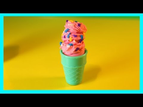 Play Doh (Play Dough) Ice Cream Cone with Sprinkles Video for Children ♥