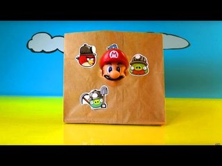 SURPRISE EGG | Super Mario Surprise Egg Blind Toy Inside is found in a Paper Bag Present!