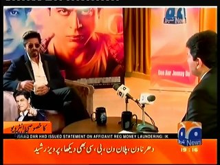 Shahrukh Khan exclusive Interview With Hamid Mir   FAN Movie Promotion - Geo News