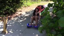 Hoverboard Turned Into Rideable Beach Chairs-Funny & Entertainment Videos-By Fun and Entertainment Follow US!!!