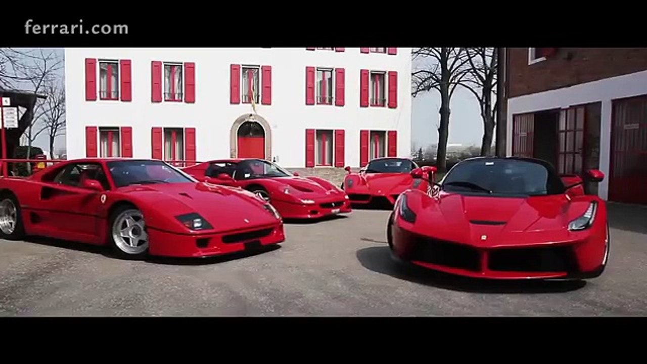 Four Ferrari thoroughbreds for a special driver