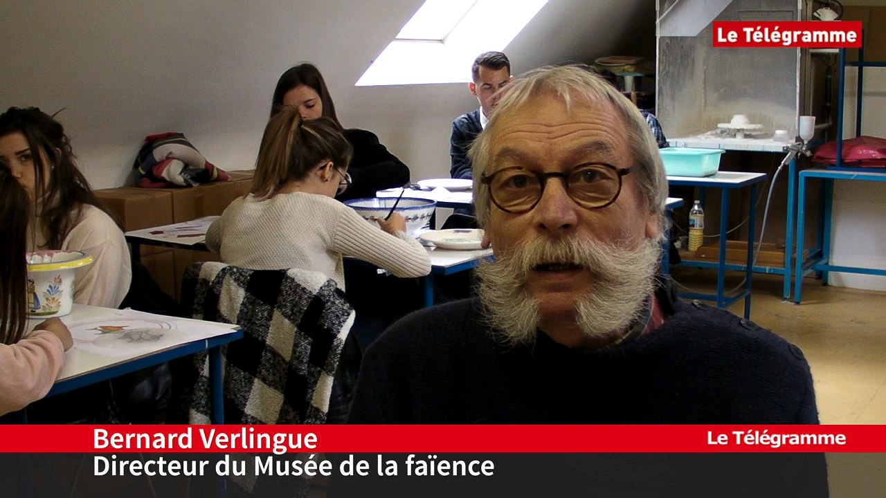Quimper. Des assiettes de faïence réalisées par des lycéens