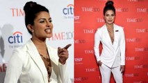 (VIDEO) SEXY Priyanka Chopra FLAUNTS HOT DEEP CLEAVAGE at TIME 100 Gala 2016