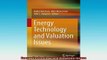 Downlaod Full PDF Free  Energy Technology and Valuation Issues Full EBook