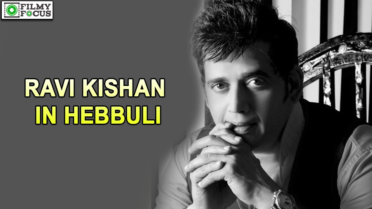 Ravi Kishan in Sudeep's Hebbuli Movie | filmyfocus.com
