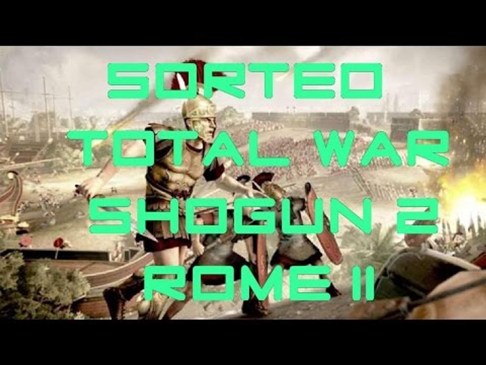 Concurso: Sorteamos Shogun 2 Total War y Total War Rome 2