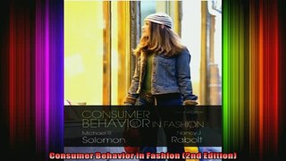 READ book  Consumer Behavior in Fashion 2nd Edition Full Free